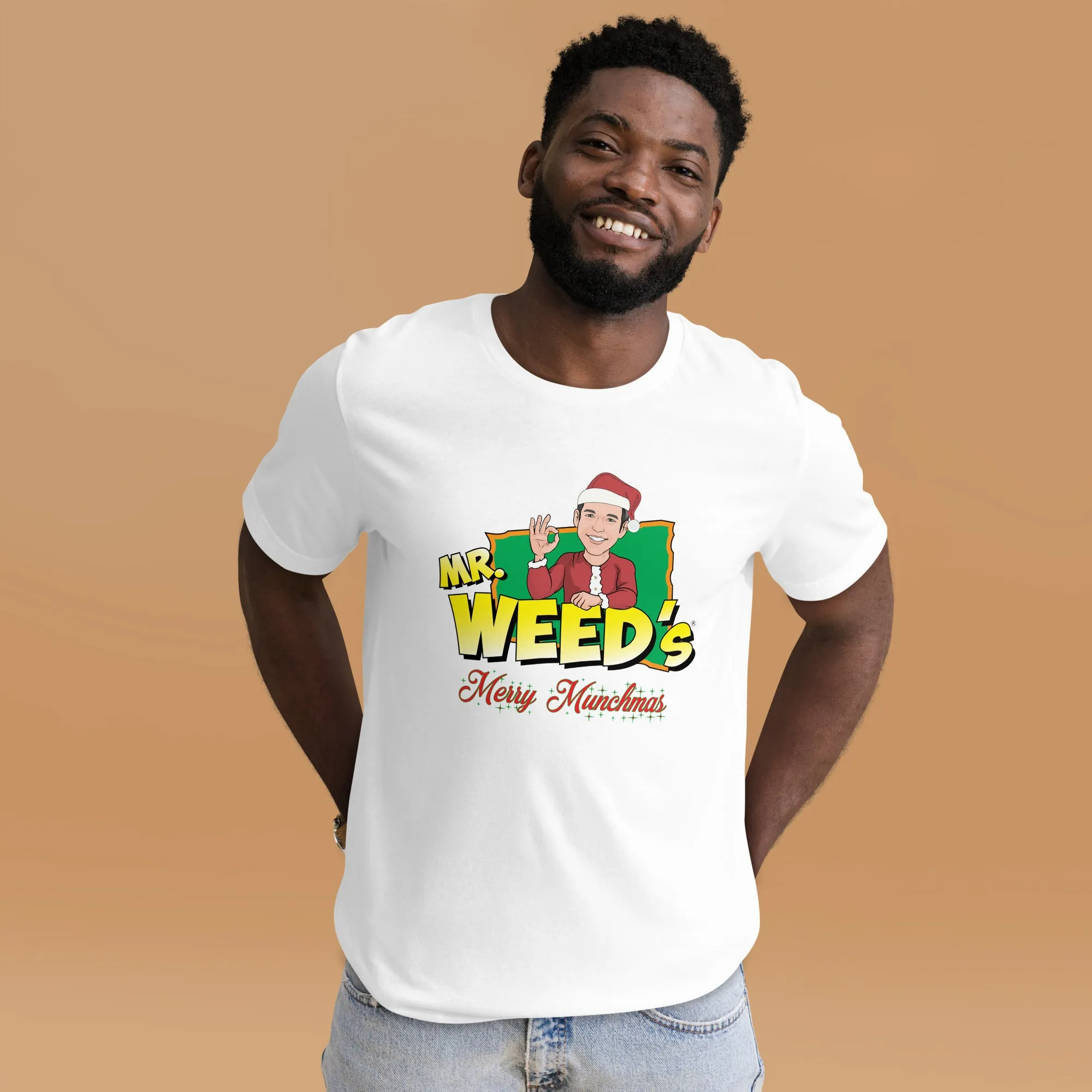 Mr. Weed's: Merry Munchmas (Short sleeve t-shirt)