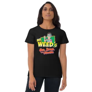 Mr. Weed's: Sex, Drugs, & Munchies (Women's short sleeve t-shirt)