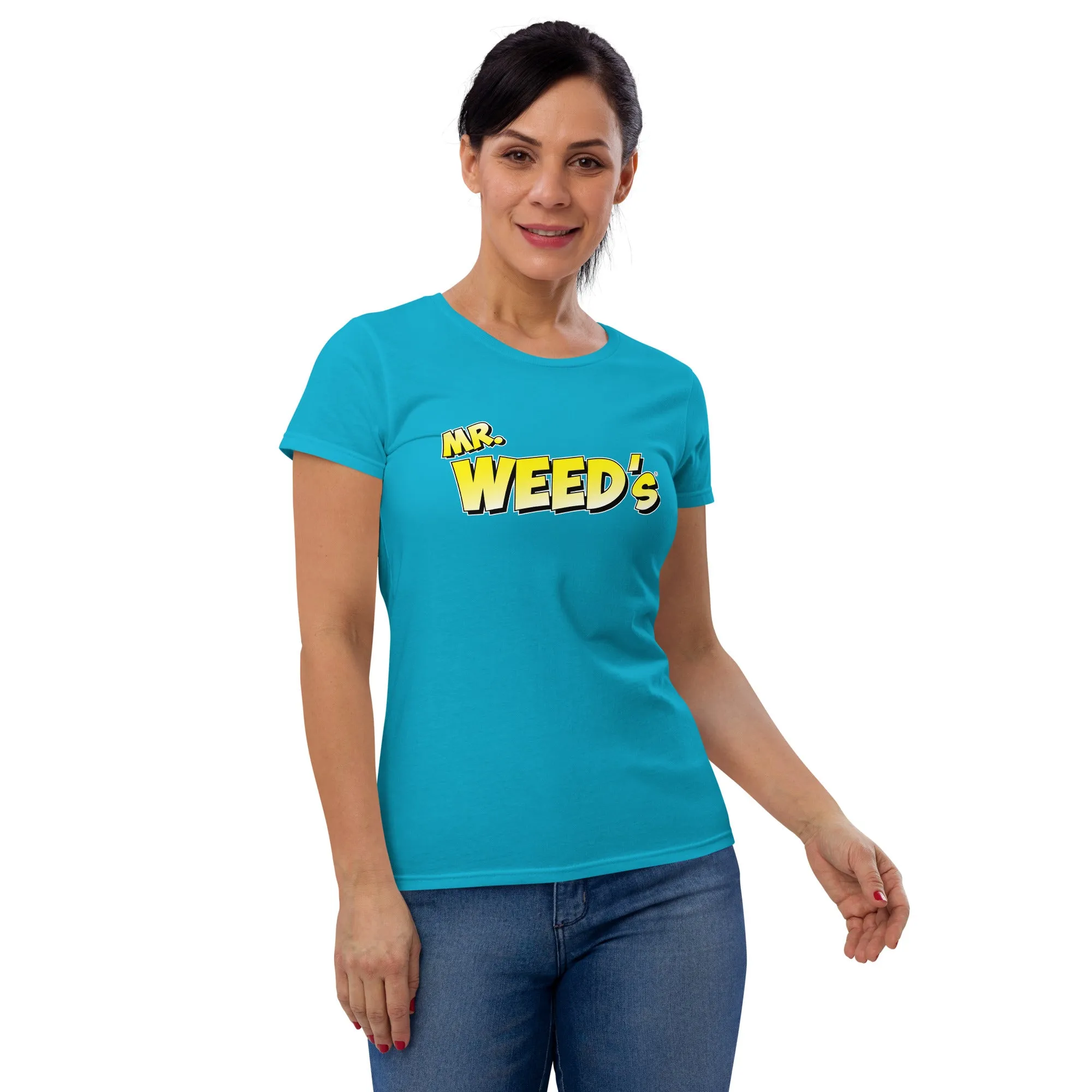 Mr. Weed's: Words Only (Women's short sleeve t-shirt)