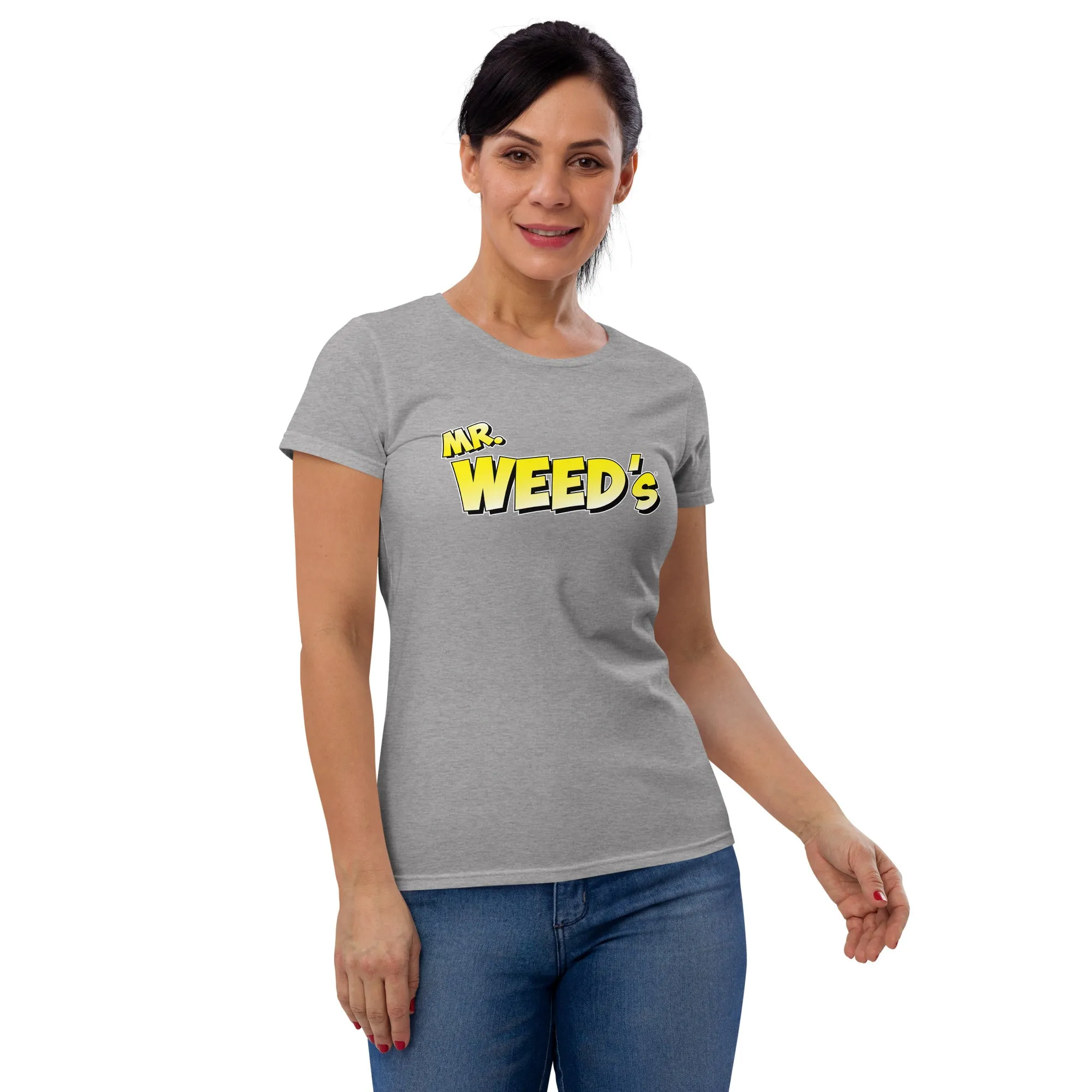 Mr. Weed's: Words Only (Women's short sleeve t-shirt)