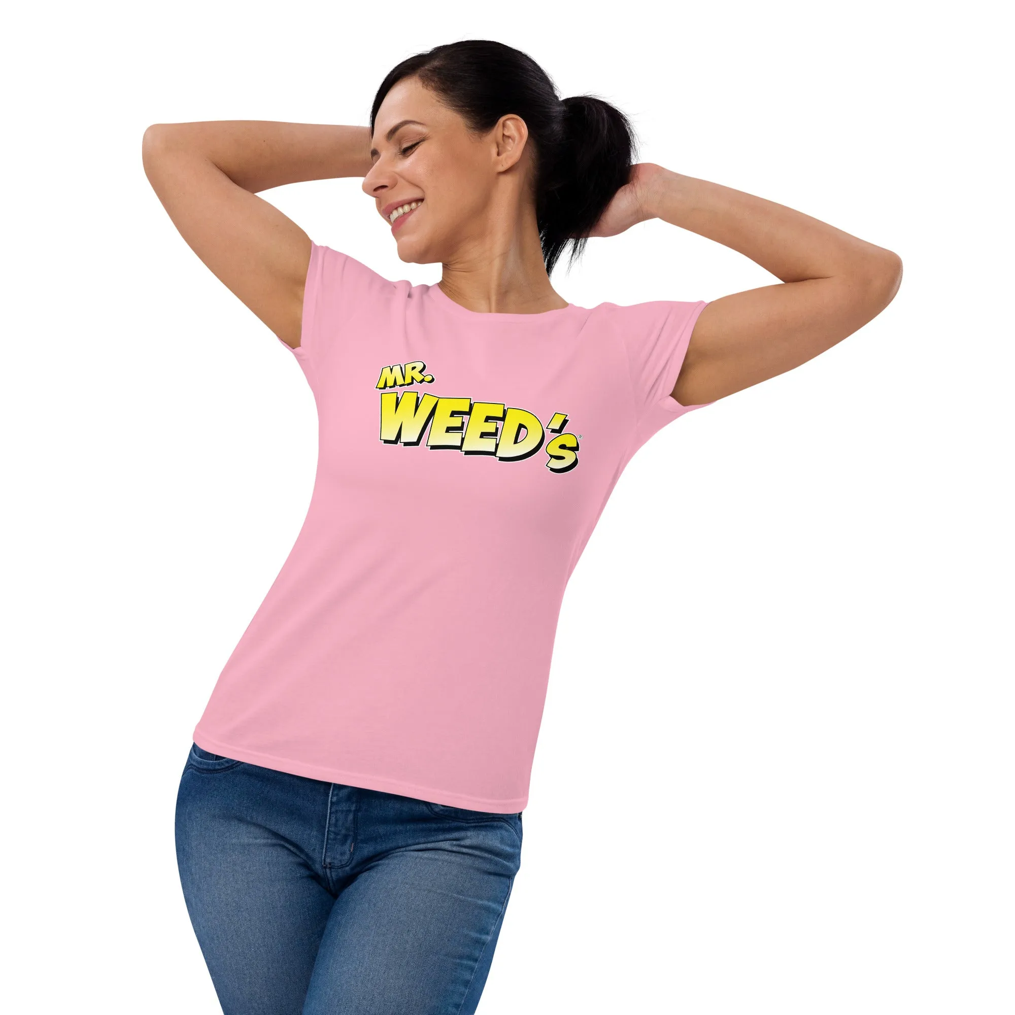 Mr. Weed's: Words Only (Women's short sleeve t-shirt)