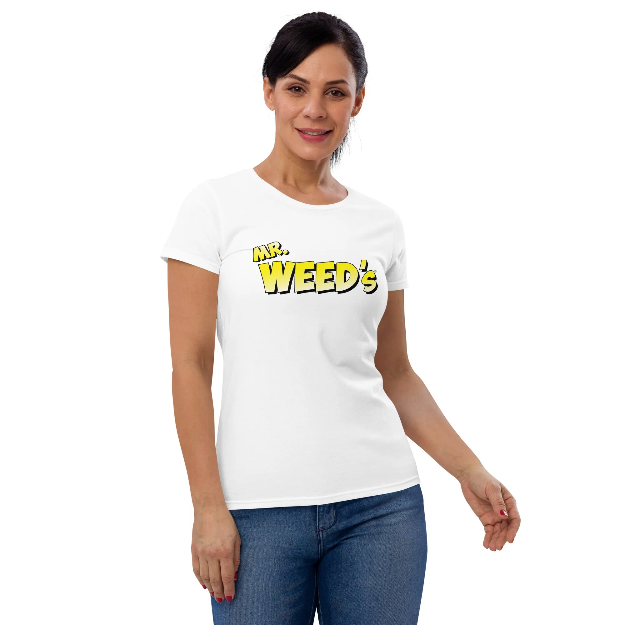 Mr. Weed's: Words Only (Women's short sleeve t-shirt)