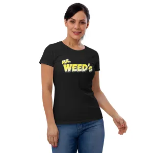Mr. Weed's: Words Only (Women's short sleeve t-shirt)