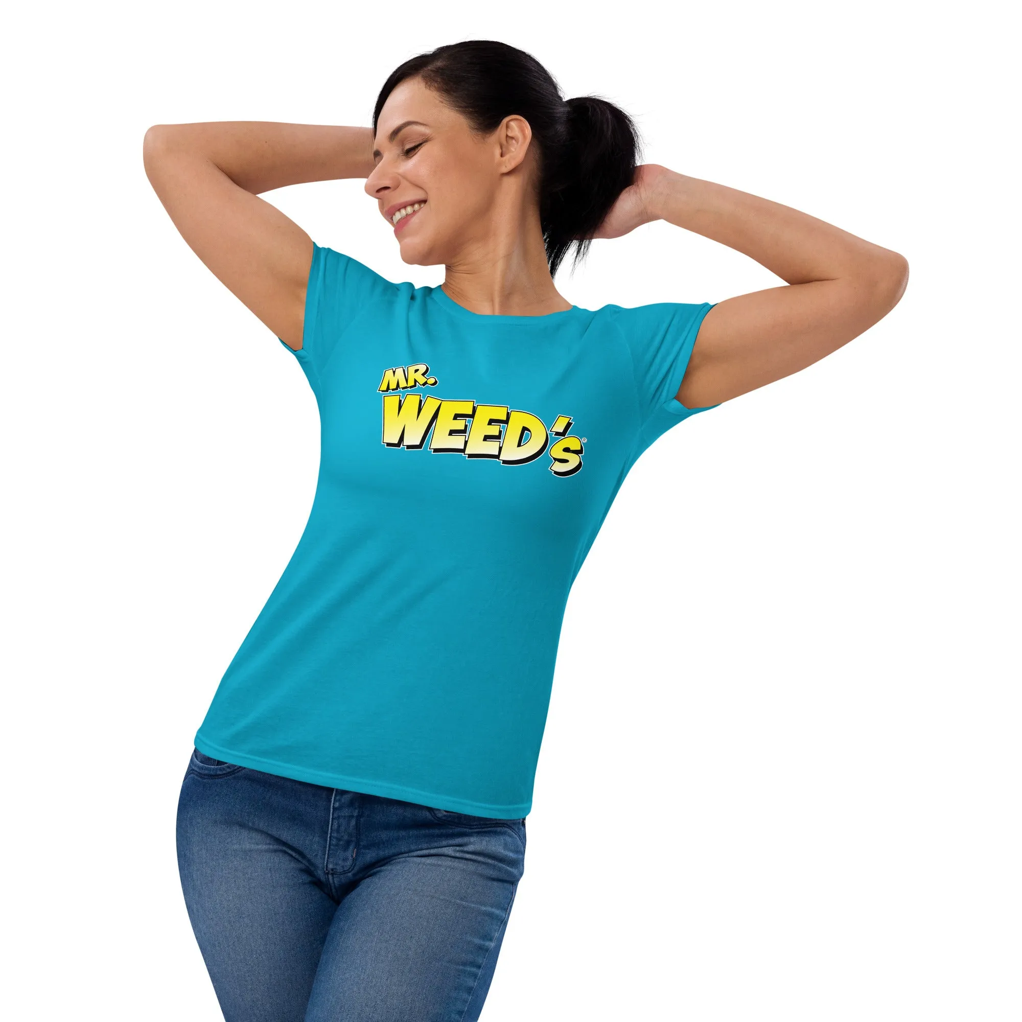 Mr. Weed's: Words Only (Women's short sleeve t-shirt)