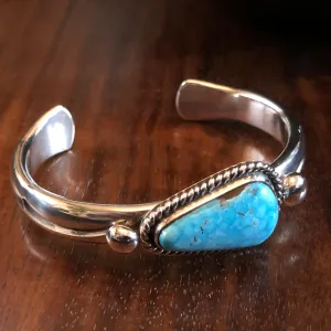 Native American Turquoise Bracelet by Albert Lee