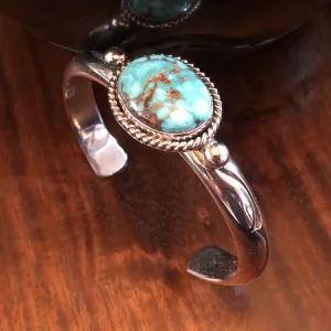 Native American Turquoise Bracelet by Albert Lee