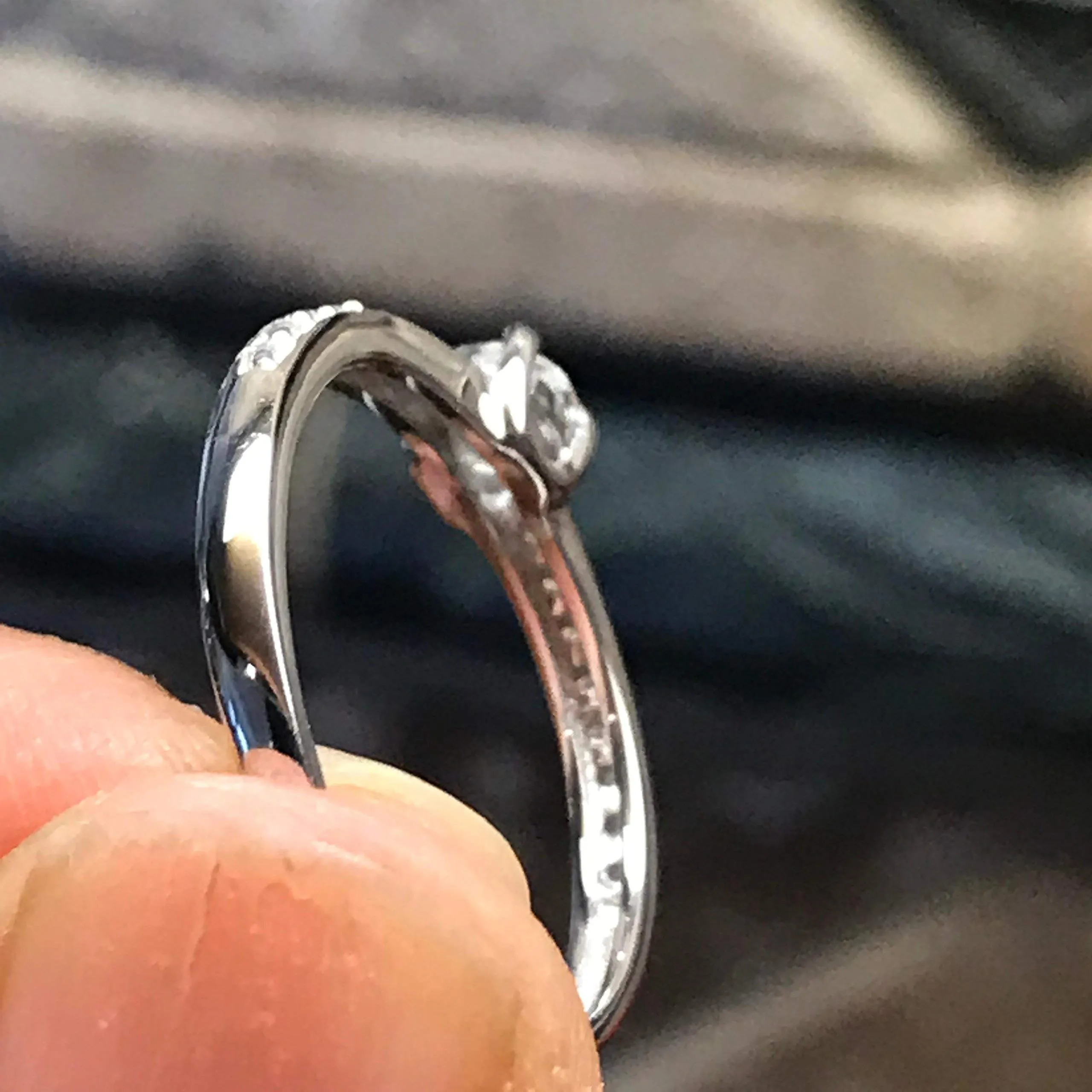 Natural Aquamarine 925 Solid Sterling Silver Engagement Ring Size 6, 7, 8, 9