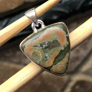 Natural Australian Rhyolite Pendant Necklace