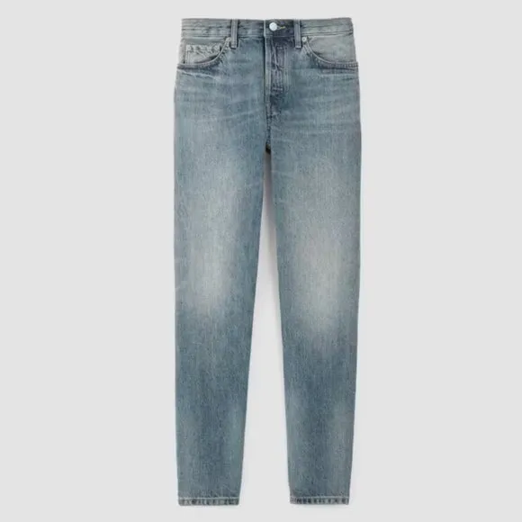 NEW Everlane The 90s Cheeky Jean Womens 28 Vintage Mid Blue Denim