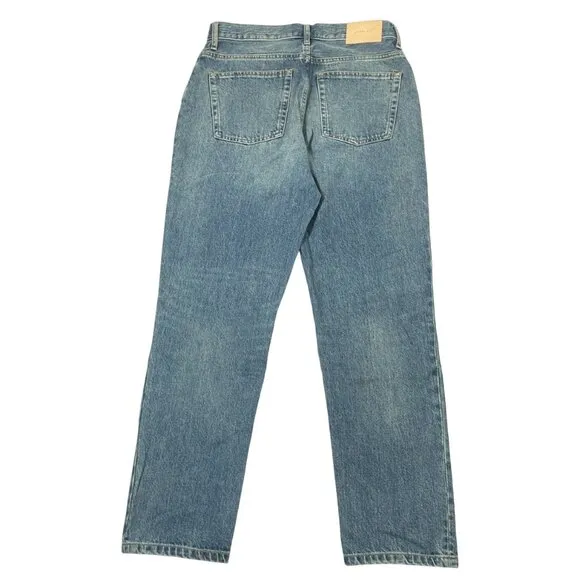 NEW Everlane The 90s Cheeky Jean Womens 28 Vintage Mid Blue Denim