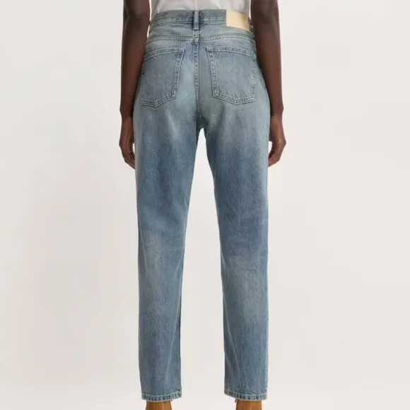NEW Everlane The 90s Cheeky Jean Womens 28 Vintage Mid Blue Denim