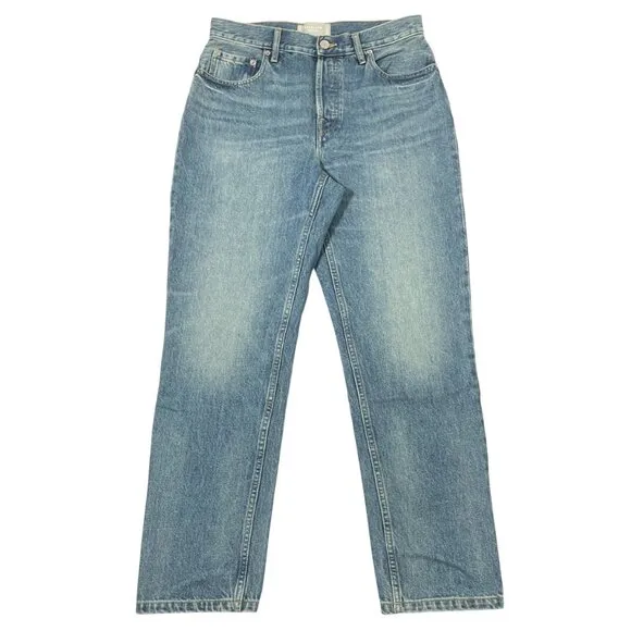 NEW Everlane The 90s Cheeky Jean Womens 28 Vintage Mid Blue Denim