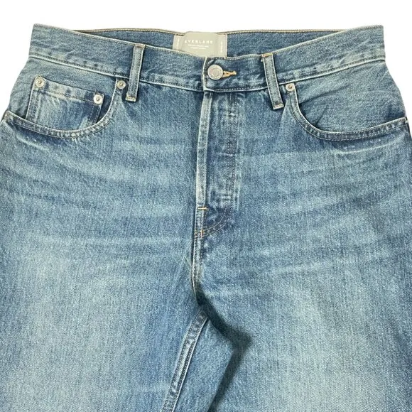 NEW Everlane The 90s Cheeky Jean Womens 28 Vintage Mid Blue Denim