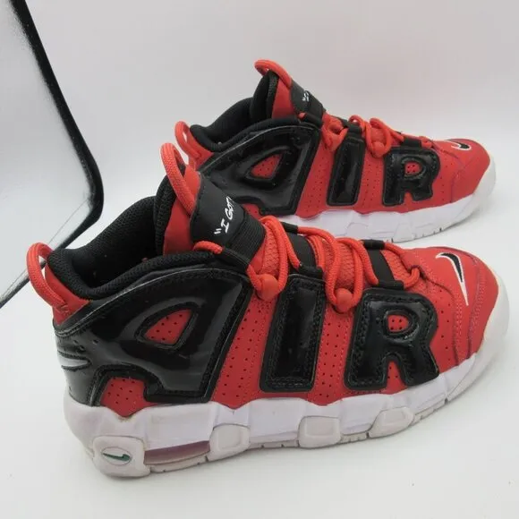 Nike Air More Uptempo GS Mid I Got Next Red Sneakers DV2205-600 Youth 5.5