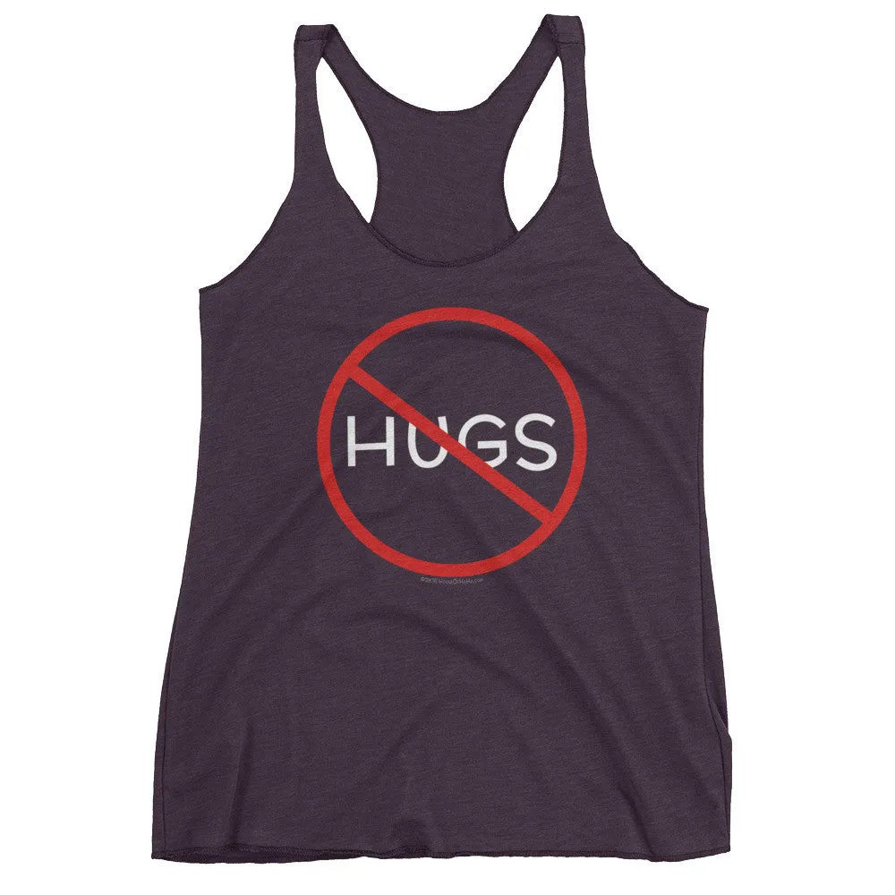 No Hugs Personal Space Racerback Tank Top