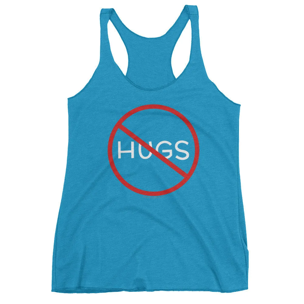No Hugs Personal Space Racerback Tank Top