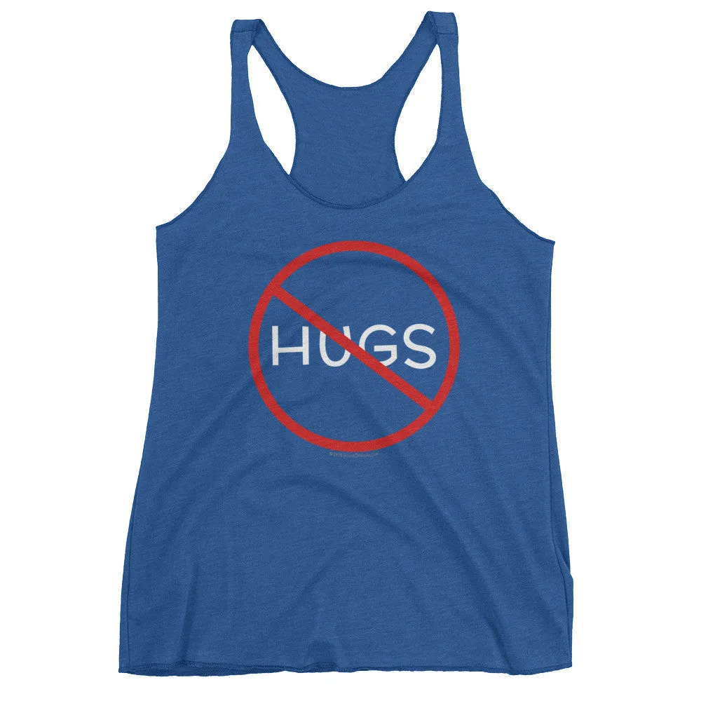 No Hugs Personal Space Racerback Tank Top