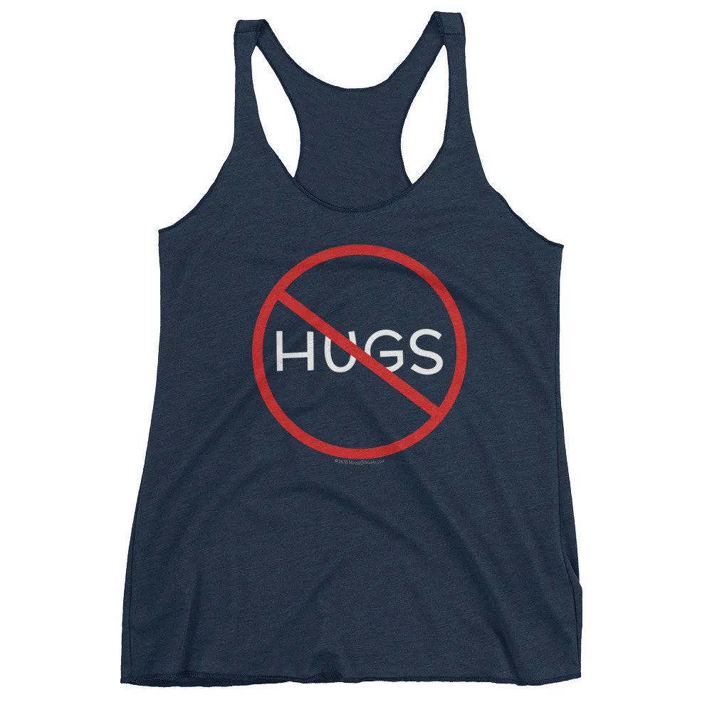 No Hugs Personal Space Racerback Tank Top