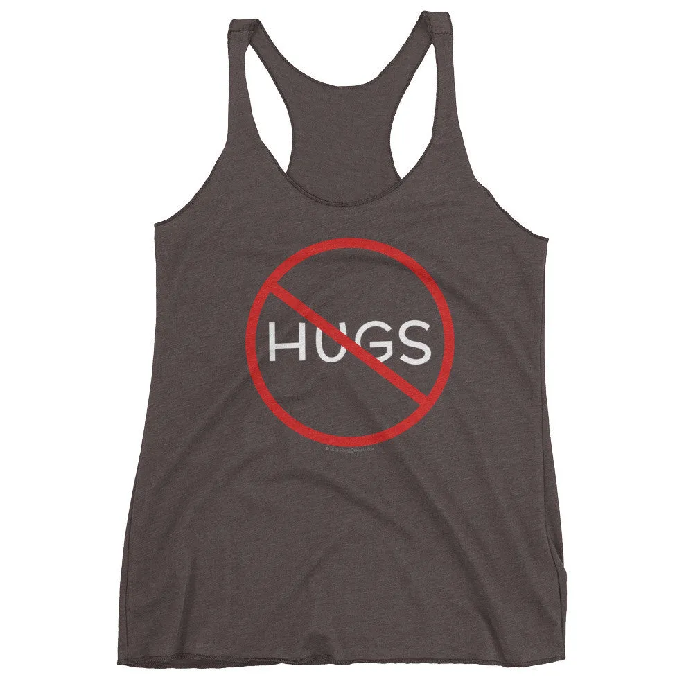 No Hugs Personal Space Racerback Tank Top