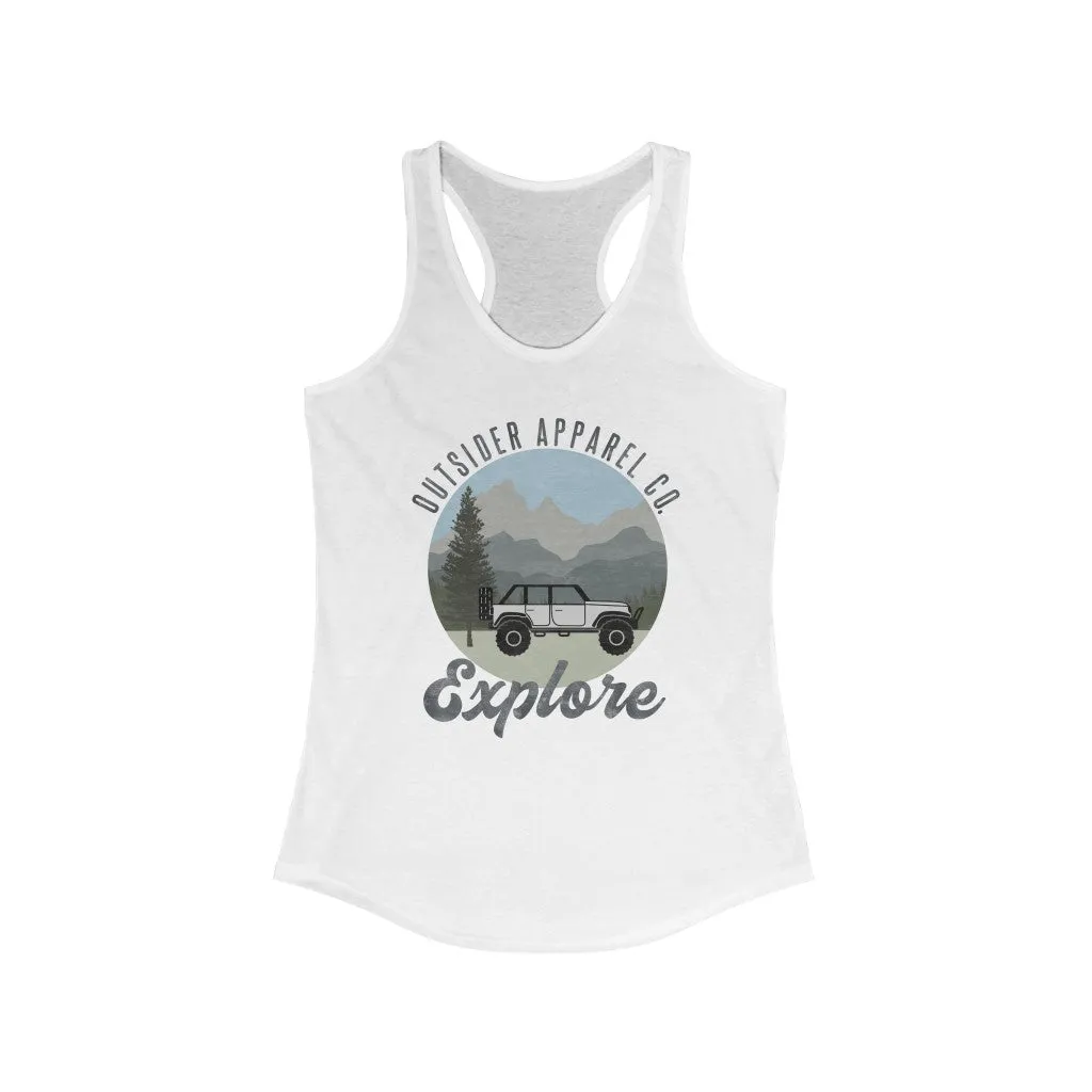 Off-Road Anywhere Mountain Edition Women's Racerback Tank
