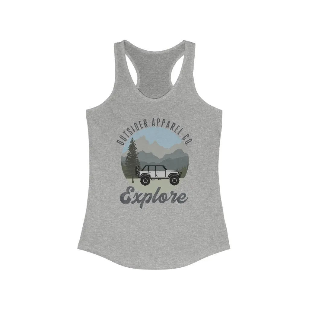 Off-Road Anywhere Mountain Edition Women's Racerback Tank