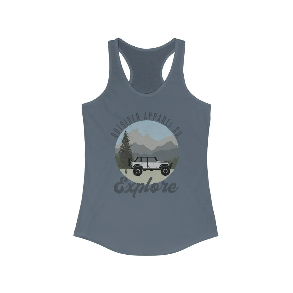 Off-Road Anywhere Mountain Edition Women's Racerback Tank