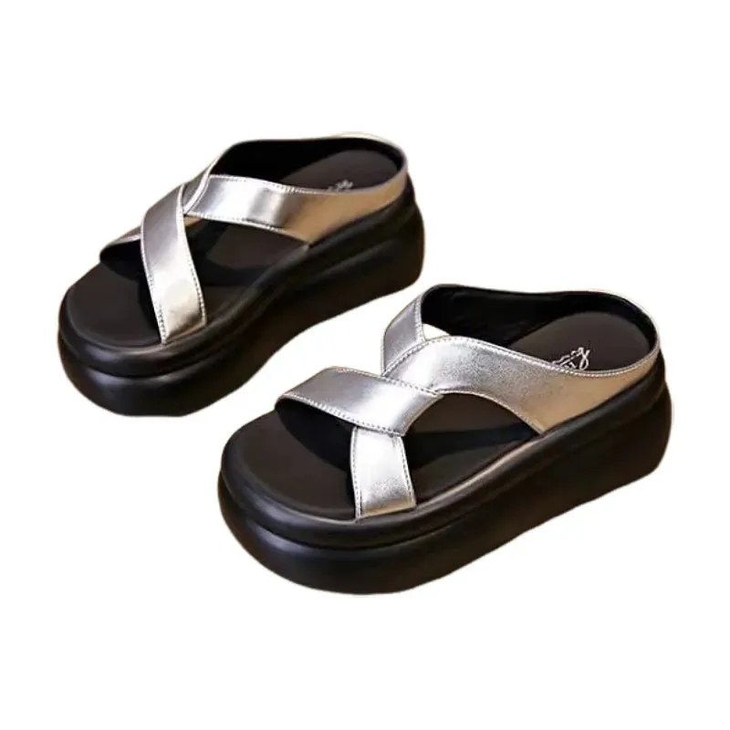 Open Toe Platform Sandals