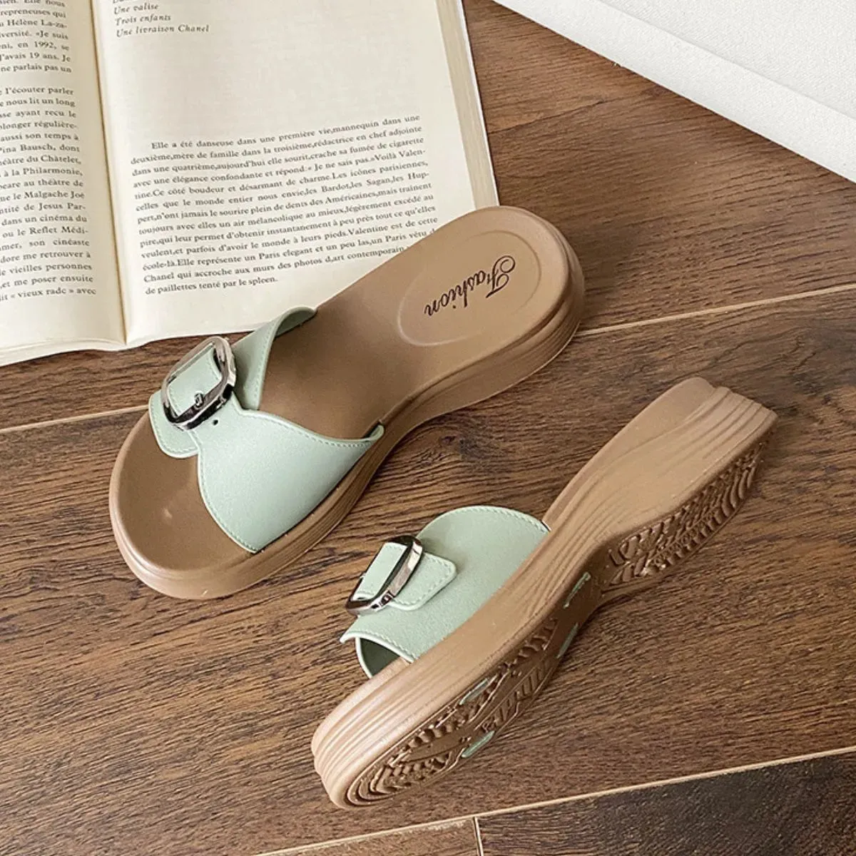 Open Toe Platform Sandals