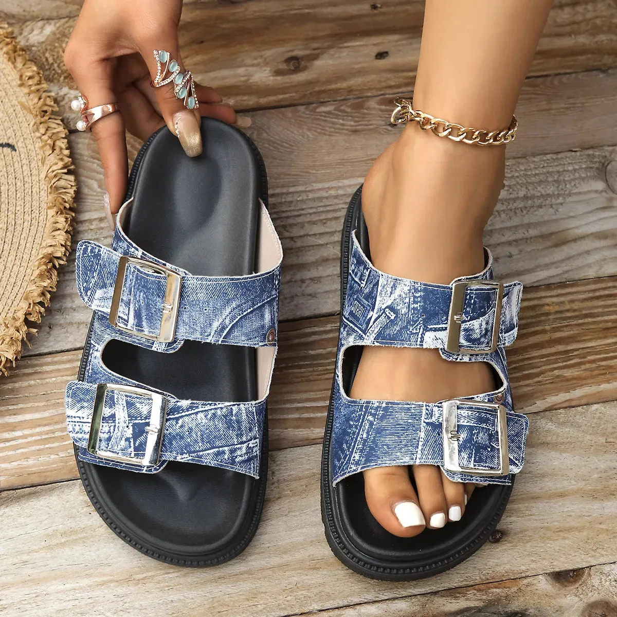 Open Toe Platform Sandals