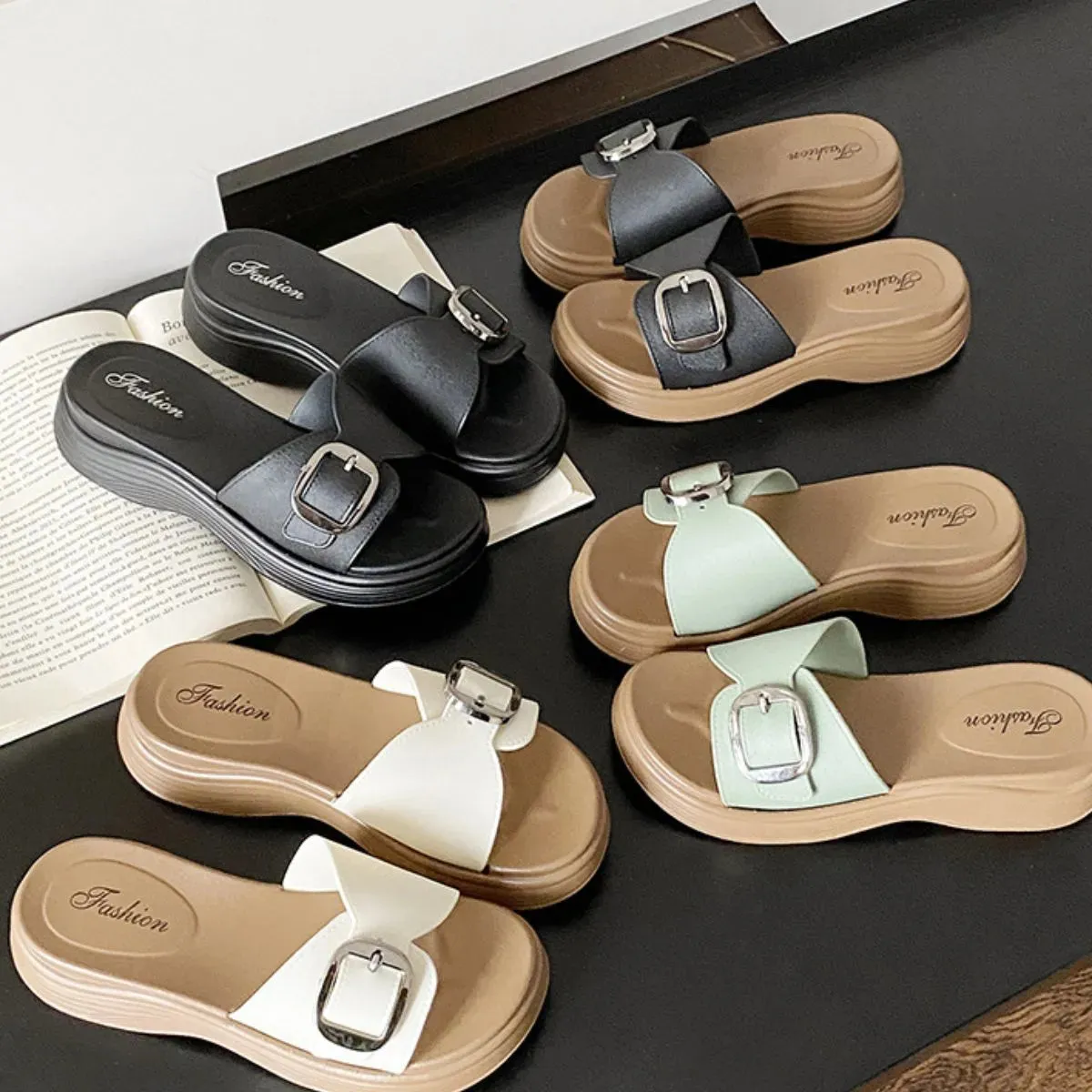 Open Toe Platform Sandals