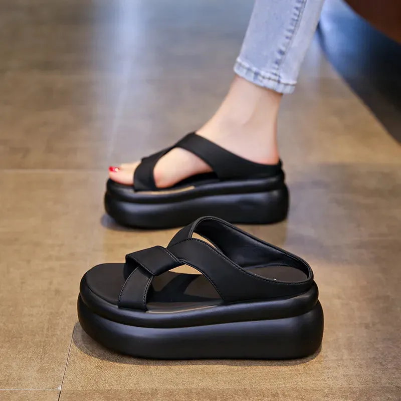 Open Toe Platform Sandals
