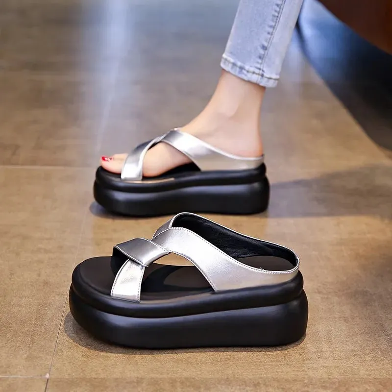 Open Toe Platform Sandals
