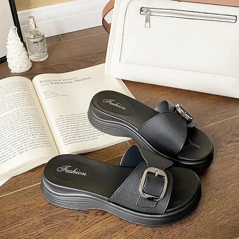 Open Toe Platform Sandals