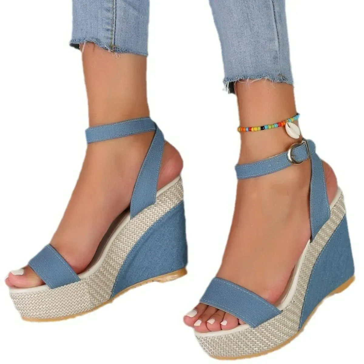 Open Toe Wedge Sandals