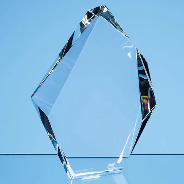 Optical Crystal Facetted Ice Peak Award