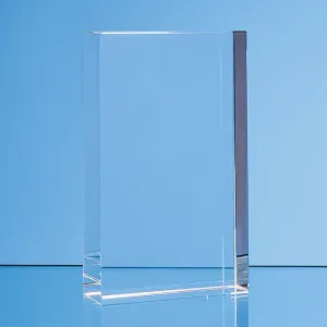 Optical Crystal Rectangle Award (Subsurface Engraved)