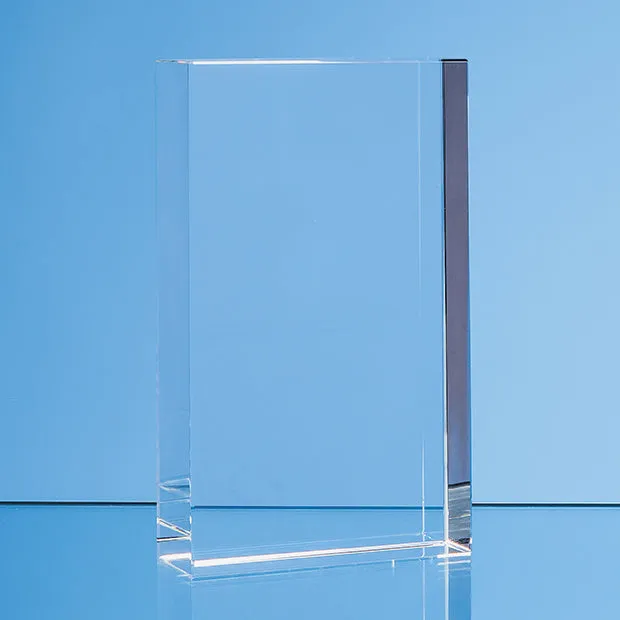 Optical Crystal Rectangle Award (Subsurface Engraved)