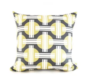 Orient Linen Cotton Pillow (18x18) – Moss Green