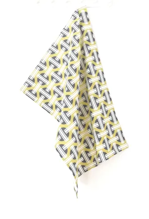 Orient Linen Cotton Tea Towel (18.5x25) – Moss Green