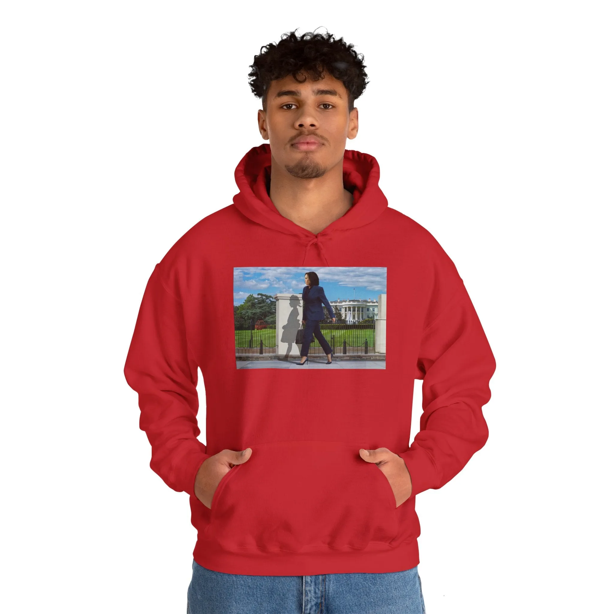 Original Unisex Hoodie - Kamala Harris, White House, Ruby Bridges - Gift for History Buffs, Activists, Democrats, Liberal, Democrat, BLM