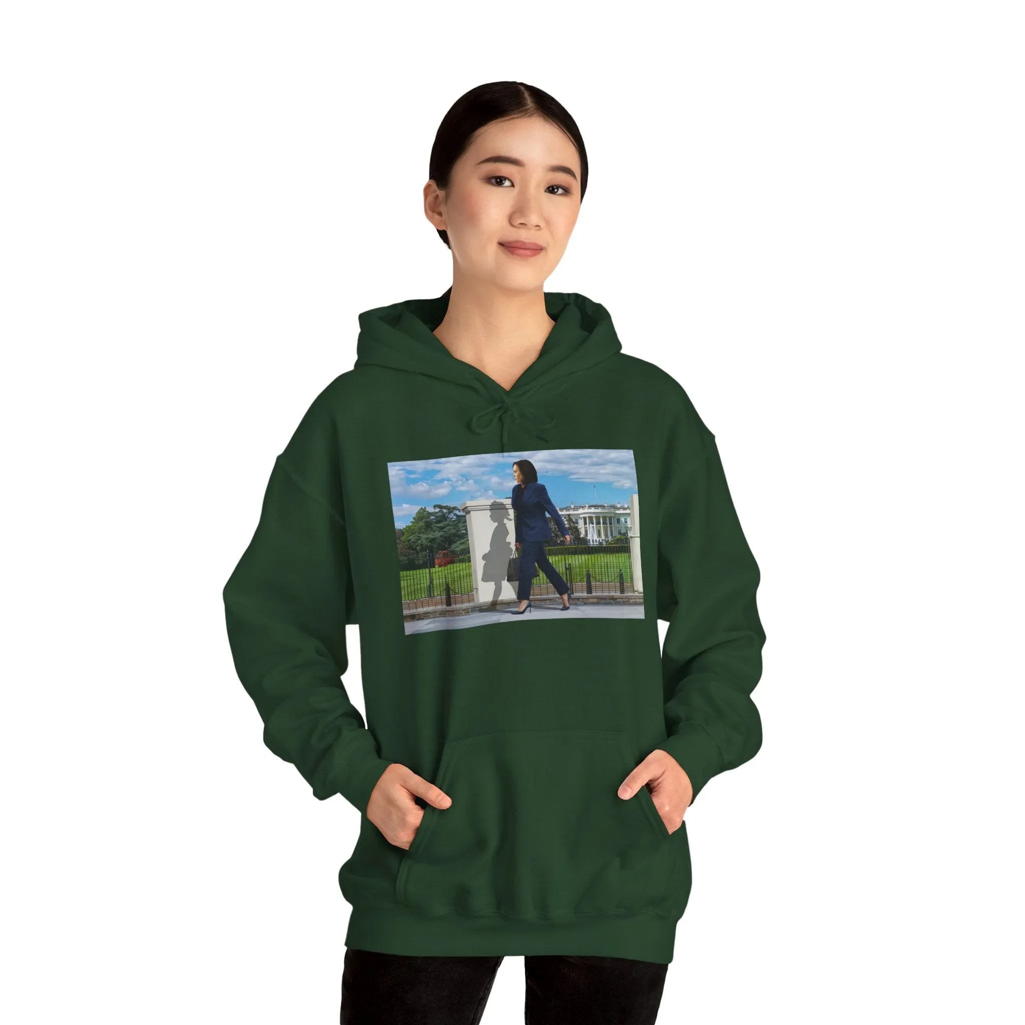 Original Unisex Hoodie - Kamala Harris, White House, Ruby Bridges - Gift for History Buffs, Activists, Democrats, Liberal, Democrat, BLM