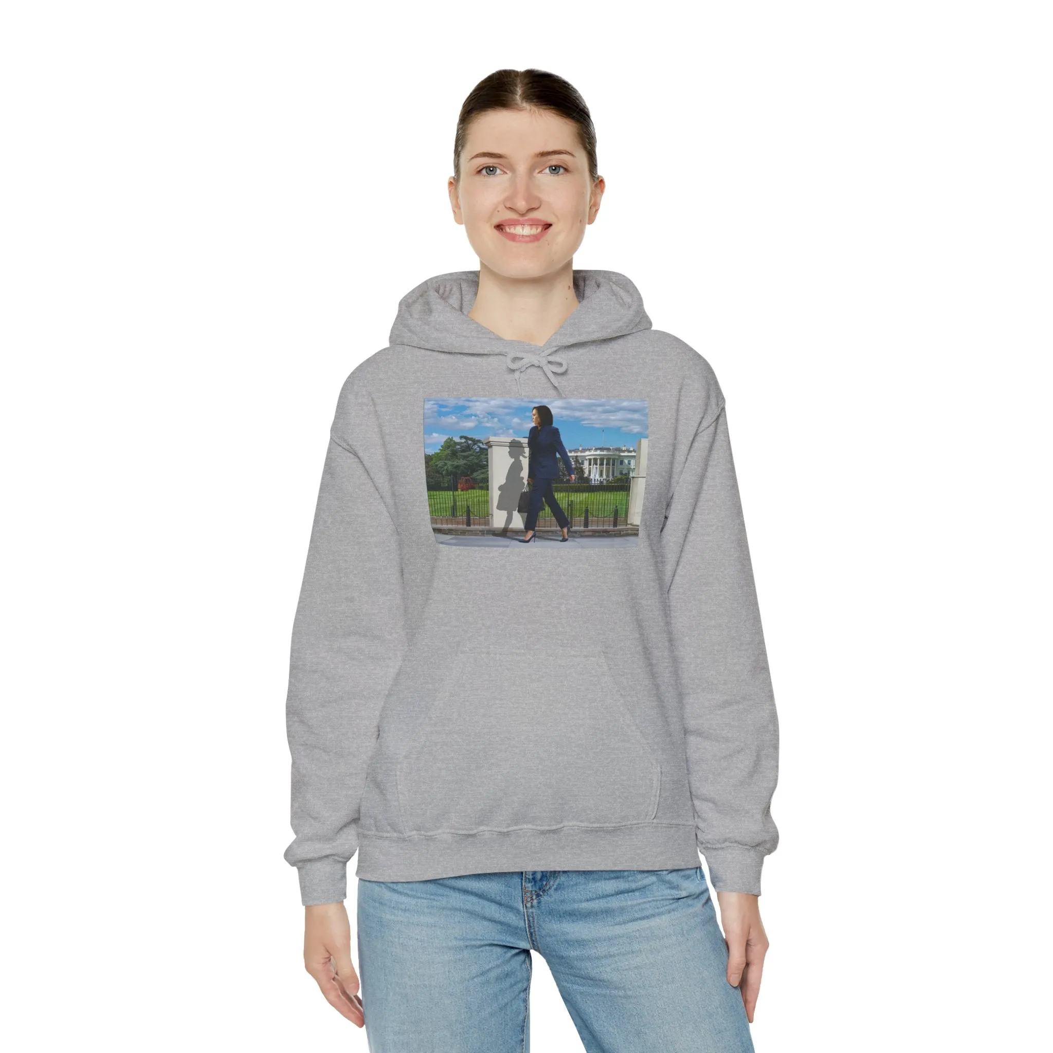 Original Unisex Hoodie - Kamala Harris, White House, Ruby Bridges - Gift for History Buffs, Activists, Democrats, Liberal, Democrat, BLM