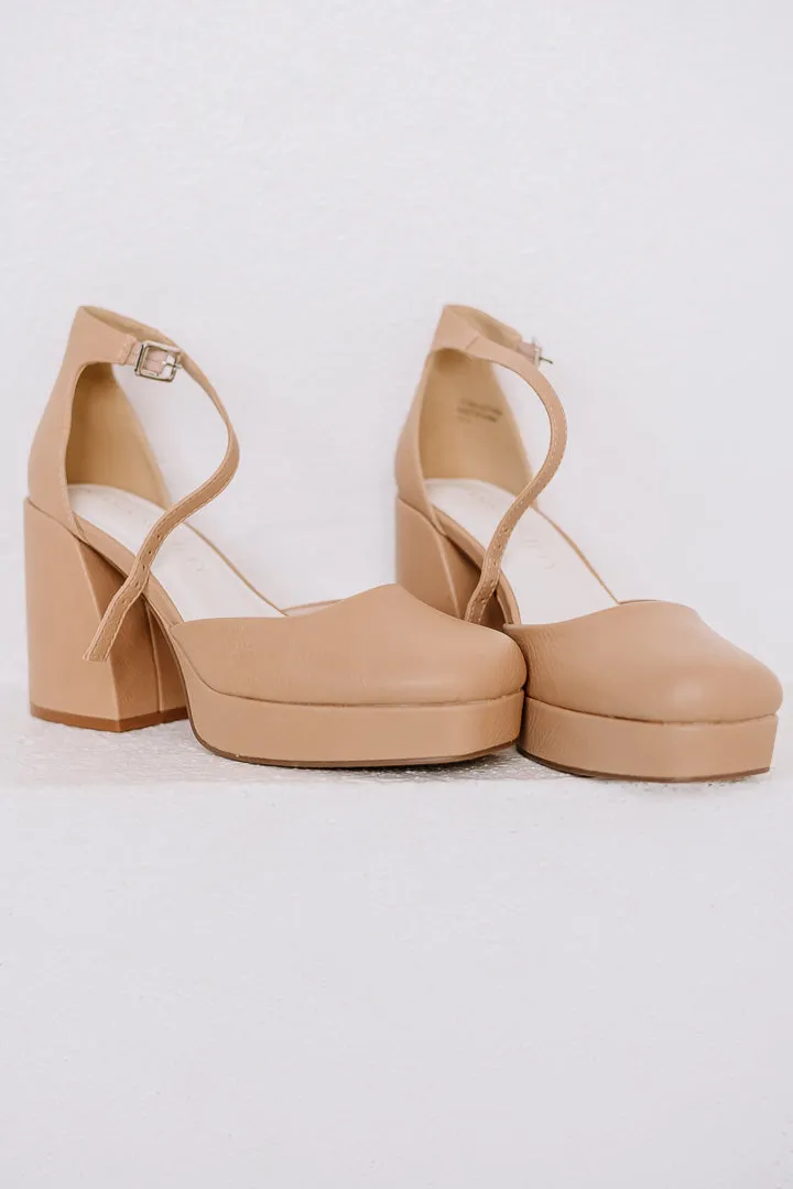 Oslo Chunky Platform Mary Jane Heels