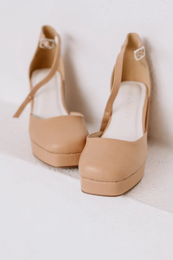 Oslo Chunky Platform Mary Jane Heels