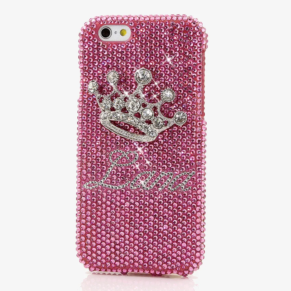 PAMPERED PRINCESS Personalized Name & Initials Design (style PN_1098)