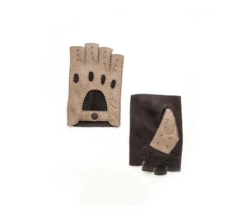 Panta - Peccary leather gloves - men
