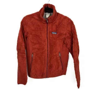 Patagonia Women's Vintage Retro X Fleece Jacket Rust Red Orange Small