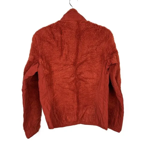 Patagonia Women's Vintage Retro X Fleece Jacket Rust Red Orange Small