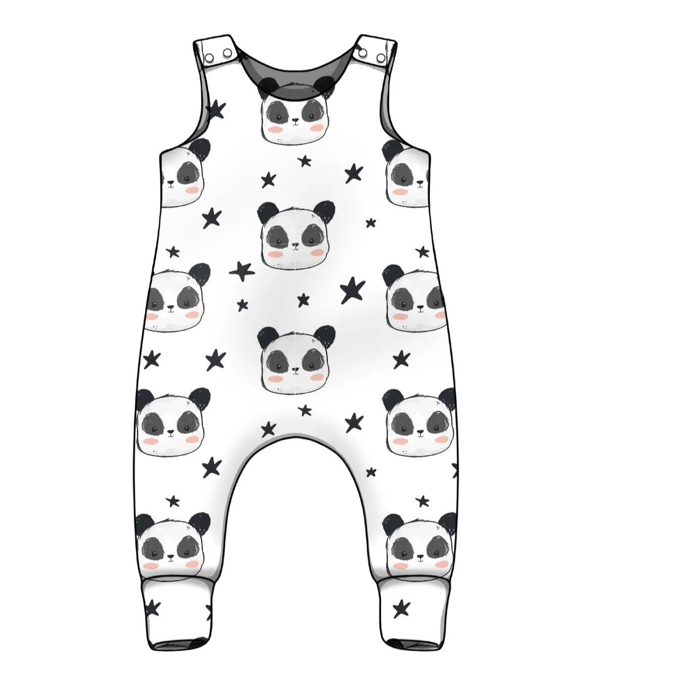 Perry Panda Romper