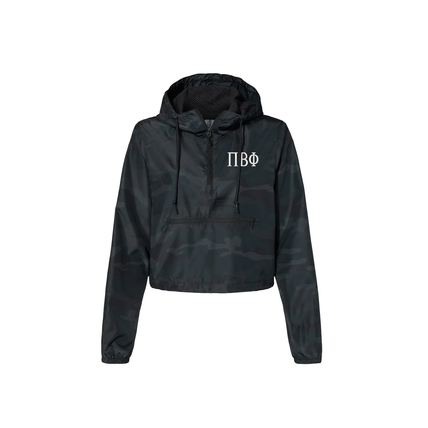 Pi Beta Phi Crop Windbreaker